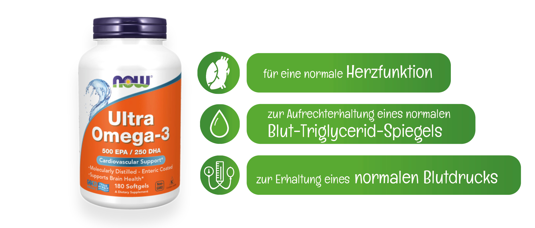 Wirkung Now Foods Ultra Omega 3